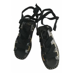 Maje Tie Up Sandals
